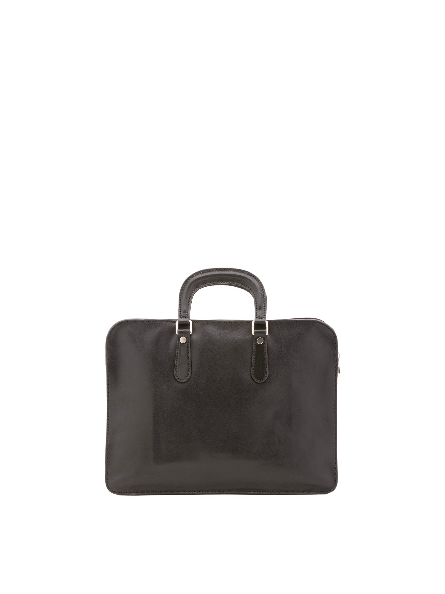 Borsa a mano unisex In Vera pelle Made in Italy 40x30x8 cm