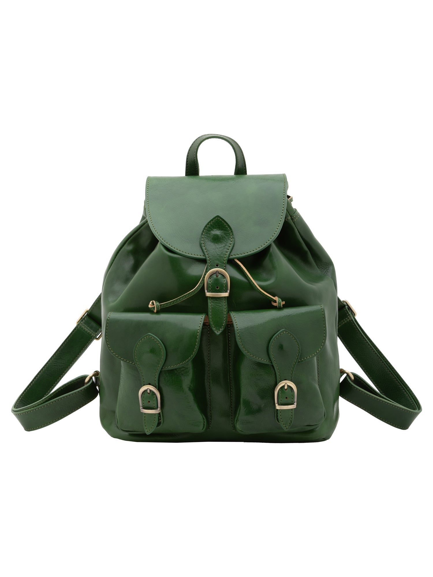 Borsa a spalla da donna In Vera pelle Made in Italy 37x30x13 cm