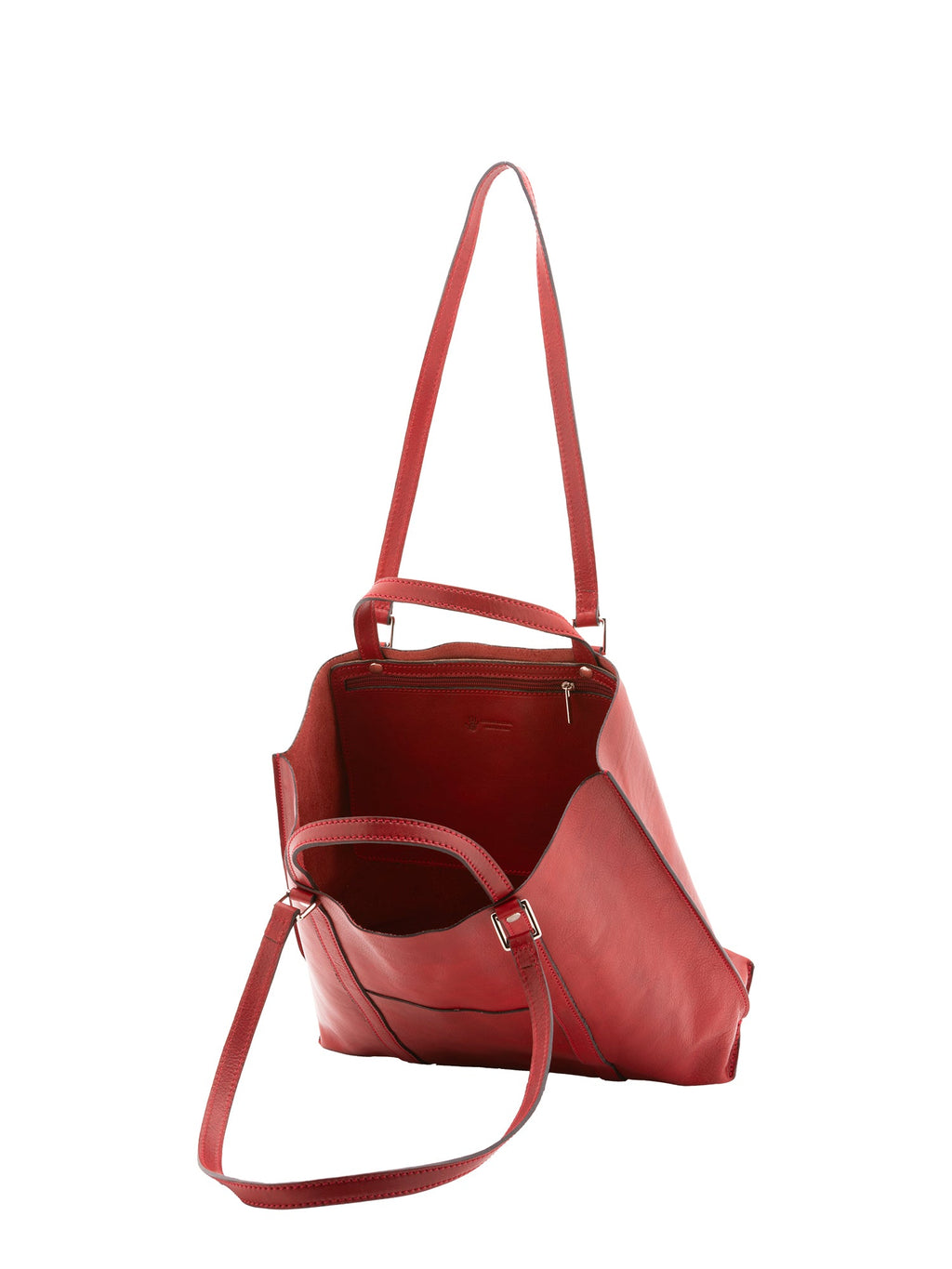 Borsa a spalla unisex In Vera pelle Made in Italy 36x10x35 cm