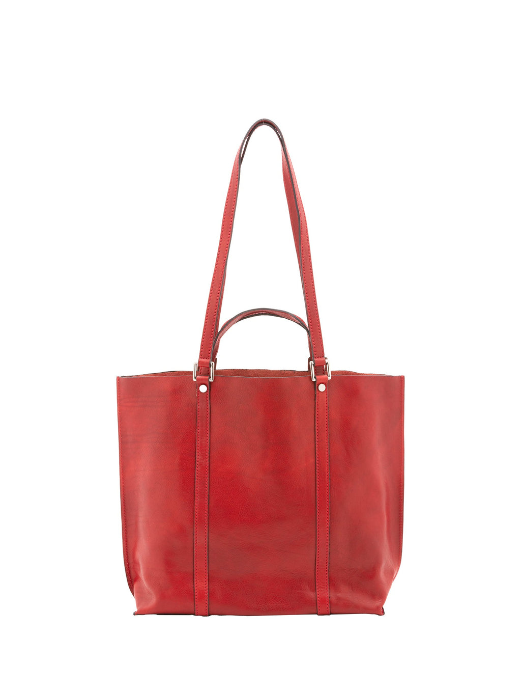 Borsa a spalla unisex In Vera pelle Made in Italy 36x10x35 cm