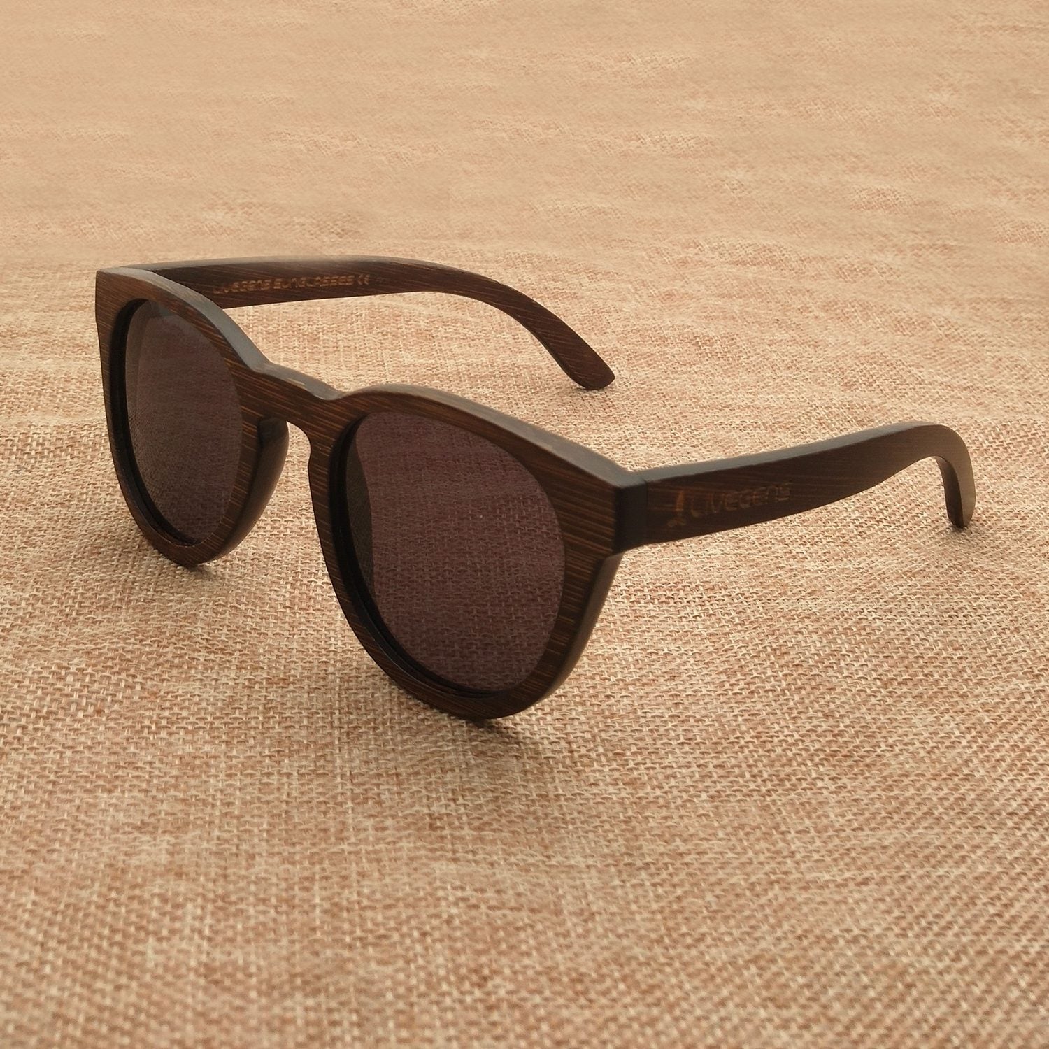 gafas de madera de bambú