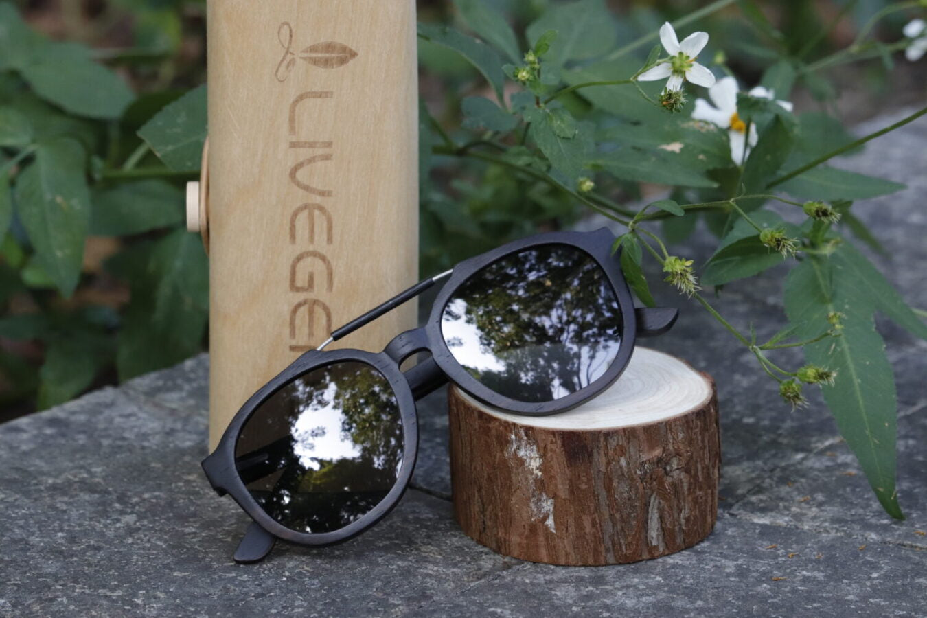 gafas de madera livegens