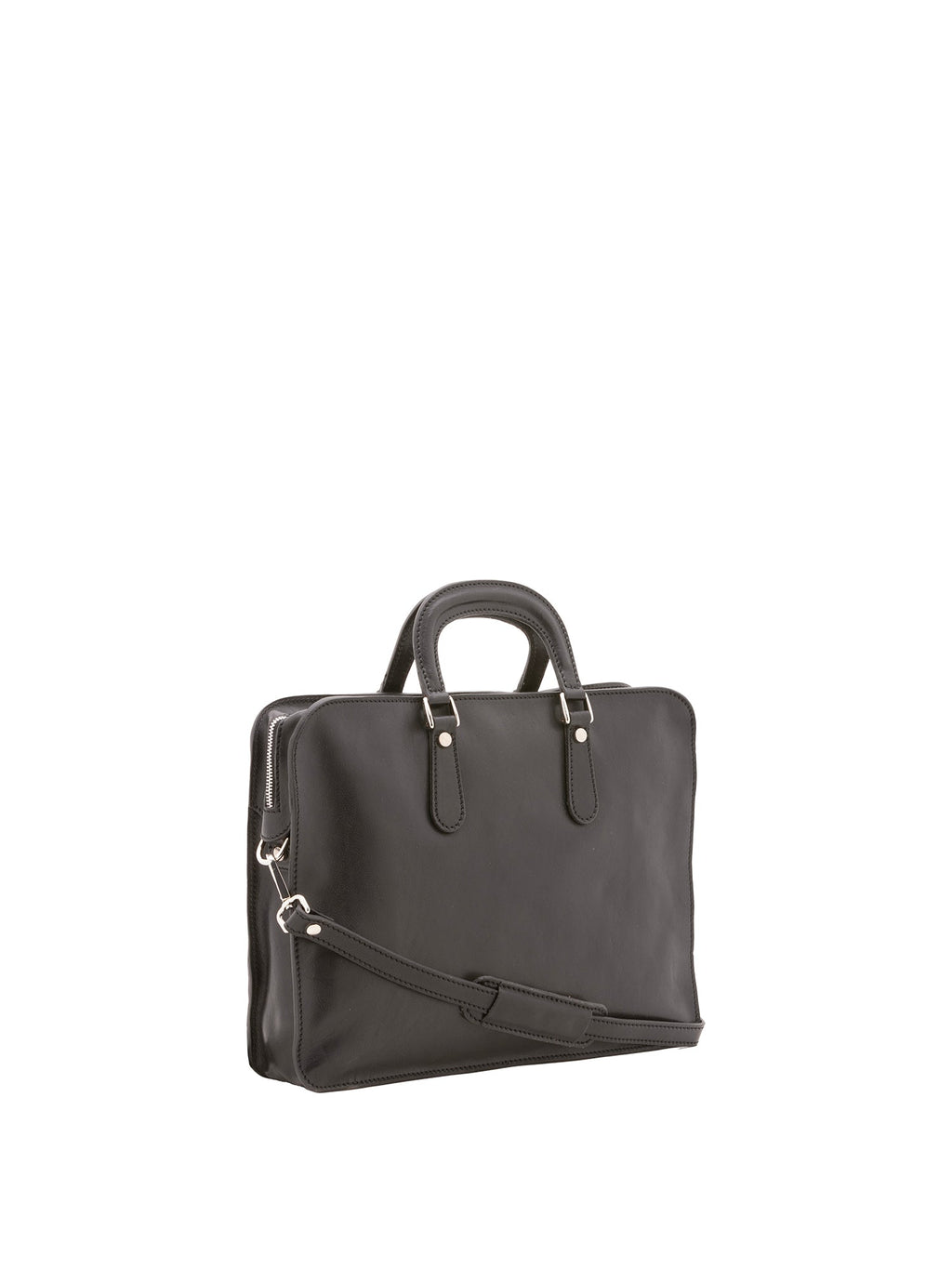 Borsa a mano unisex In Vera pelle Made in Italy 40x30x8 cm