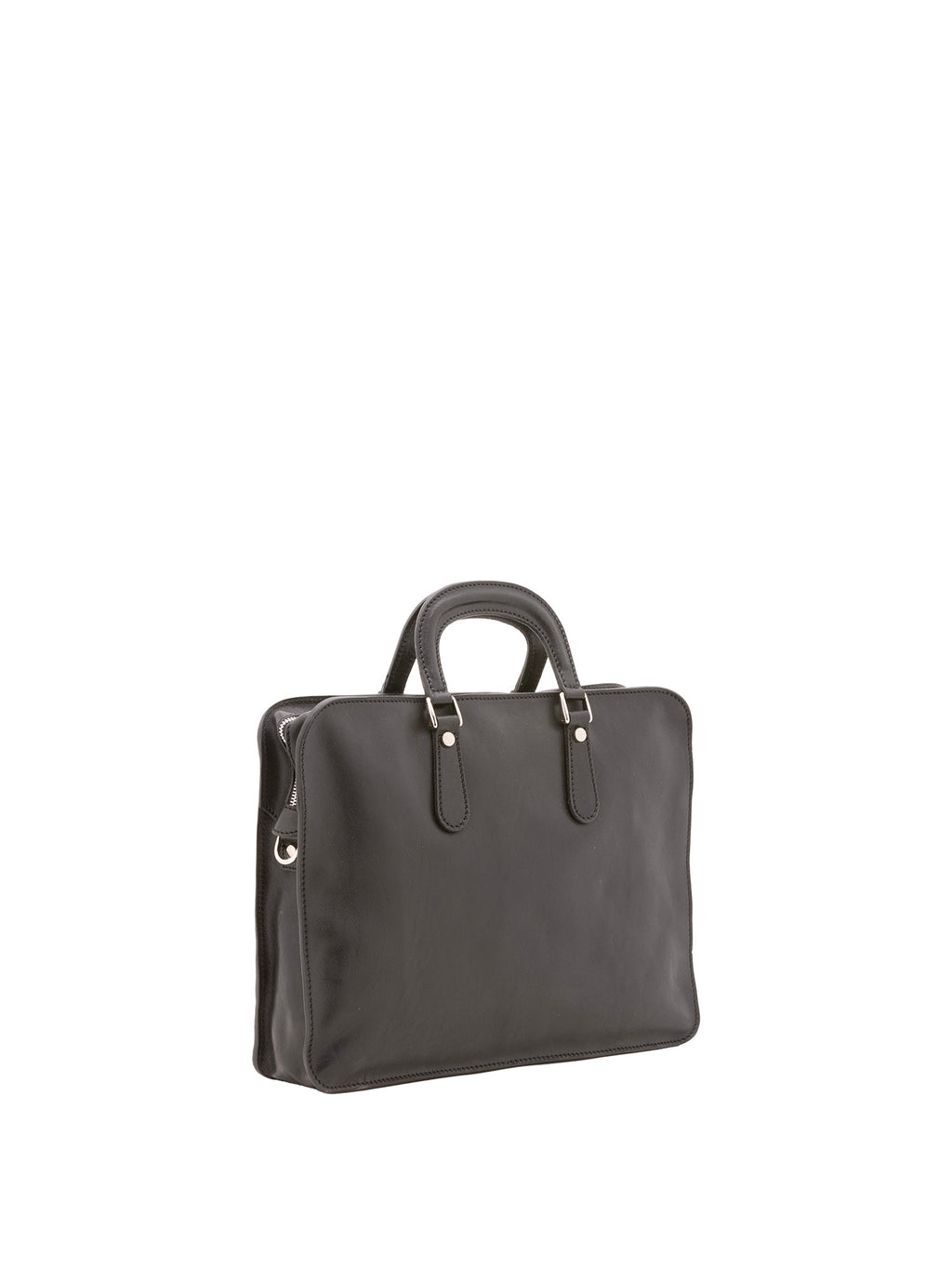 Borsa a mano unisex In Vera pelle Made in Italy 40x30x8 cm