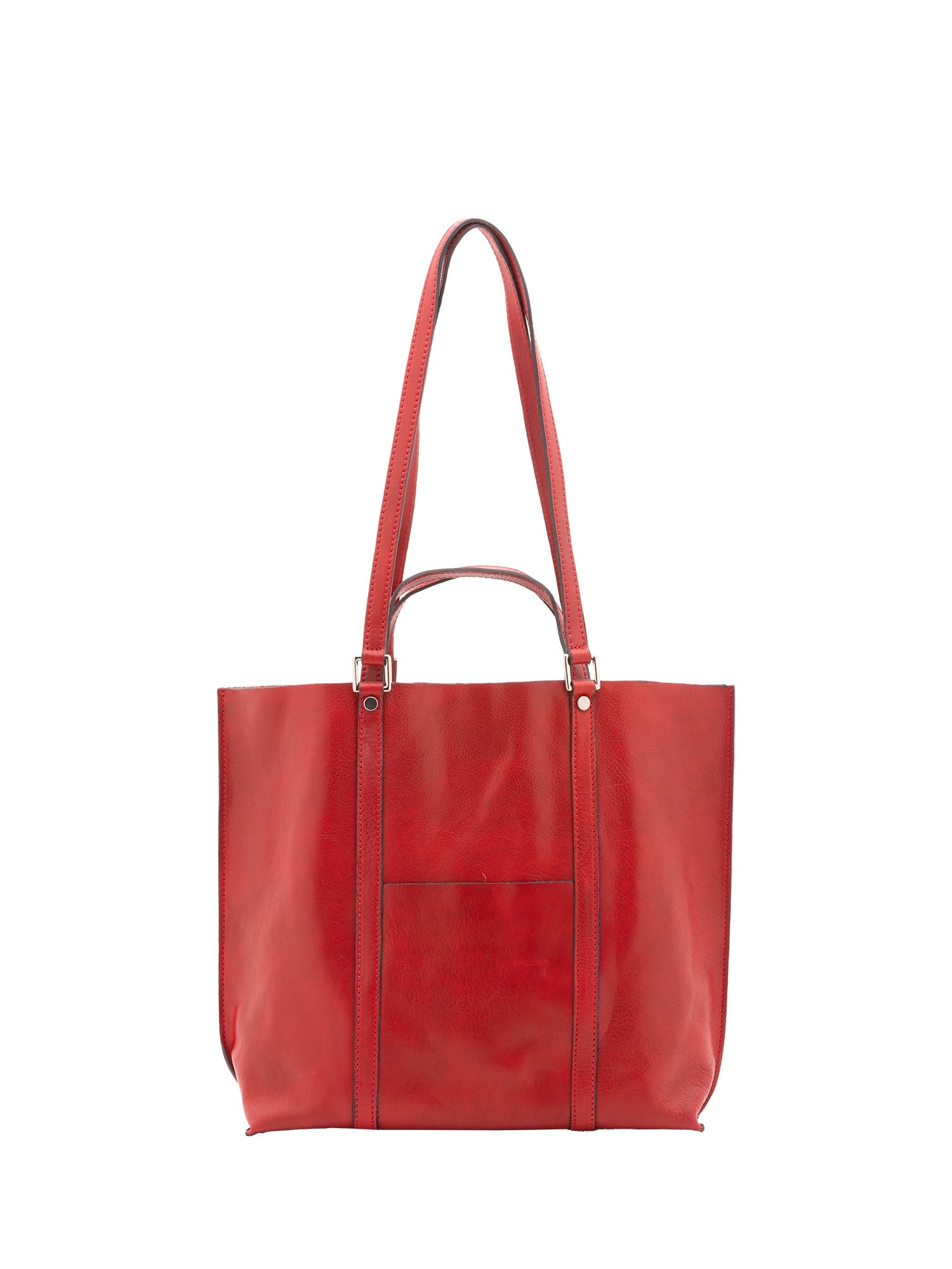 Borsa a spalla unisex In Vera pelle Made in Italy 36x10x35 cm